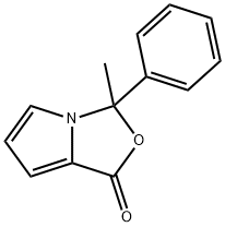 1H,3H-Pyrrolo[1,2-c]oxazol-1-one,3-methyl-3-phenyl-(9CI) Structure