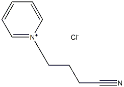 1-(3-氰丙基)氯化吡啶 结构式