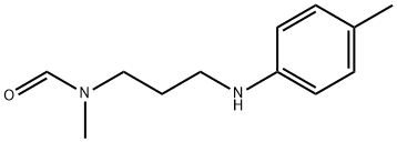 N-Methyl-N-[3-[(4-methylphenyl)amino]propyl]formamide Structure