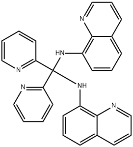 di(2-pyridyl)-N,N-di((8-quinolyl)amino)methane|