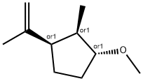 Cyclopentane, 1-methoxy-2-methyl-3-(1-methylethenyl)-, (1R,2R,3R)-rel- (9CI)|