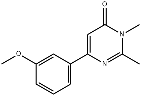 824391-88-0 4(3H)-Pyrimidinone,6-(3-methoxyphenyl)-2,3-dimethyl-(9CI)