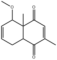 1,4-Naphthoquinone,4a,5,8,8a-tetrahydro-5-methoxy-2,4a-dimethyl-(5CI),824427-15-8,结构式