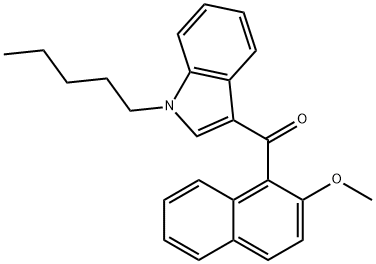 JWH 081 2-methoxynaphthyl isomer Structure