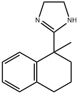 1H-Imidazole,4,5-dihydro-2-(1,2,3,4-tetrahydro-1-methyl-1-naphthalenyl)-(9CI),824977-90-4,结构式