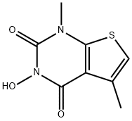 3-Hydroxy-1,5-dimethylthieno[2,3-d]pyrimidine-2,4(1H,3H)-dione,824983-86-0,结构式