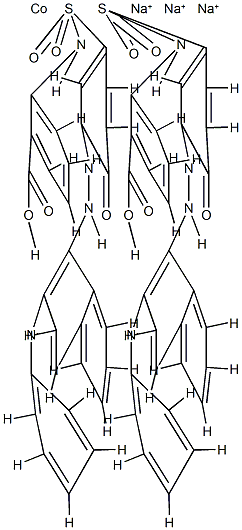 trisodium bis[2-[[[4-hydroxy-3-[[2-(phenylamino)-1-naphthyl]azo]phenyl]sulphonyl]amino]benzoato(3-)]cobaltate(3-)|