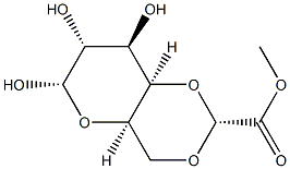4,6-pyruvylated galactose 结构式