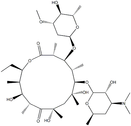 82664-24-2 (3'S)-3'-Demethyl-12-deoxy-8-hydroxyerythromycin