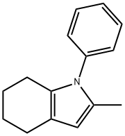 1H-Indole,4,5,6,7-tetrahydro-2-methyl-1-phenyl-(9CI) 结构式