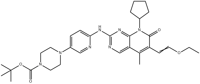 Palbociclib Impurity 8 化学構造式