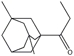 1-Propanone,1-(3,5-dimethyltricyclo[3.3.1.13,7]dec-1-yl)-(9CI) 结构式