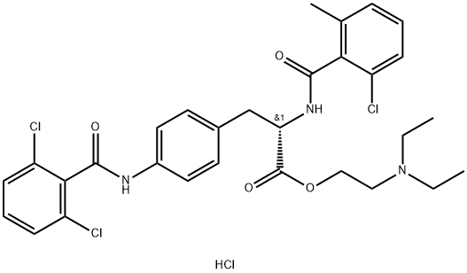 Valategrast hydrochloride, 828271-96-1, 结构式