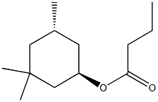 Butanoic acid, (1R,5S)-3,3,5-trimethylcyclohexyl ester, rel- (9CI)|