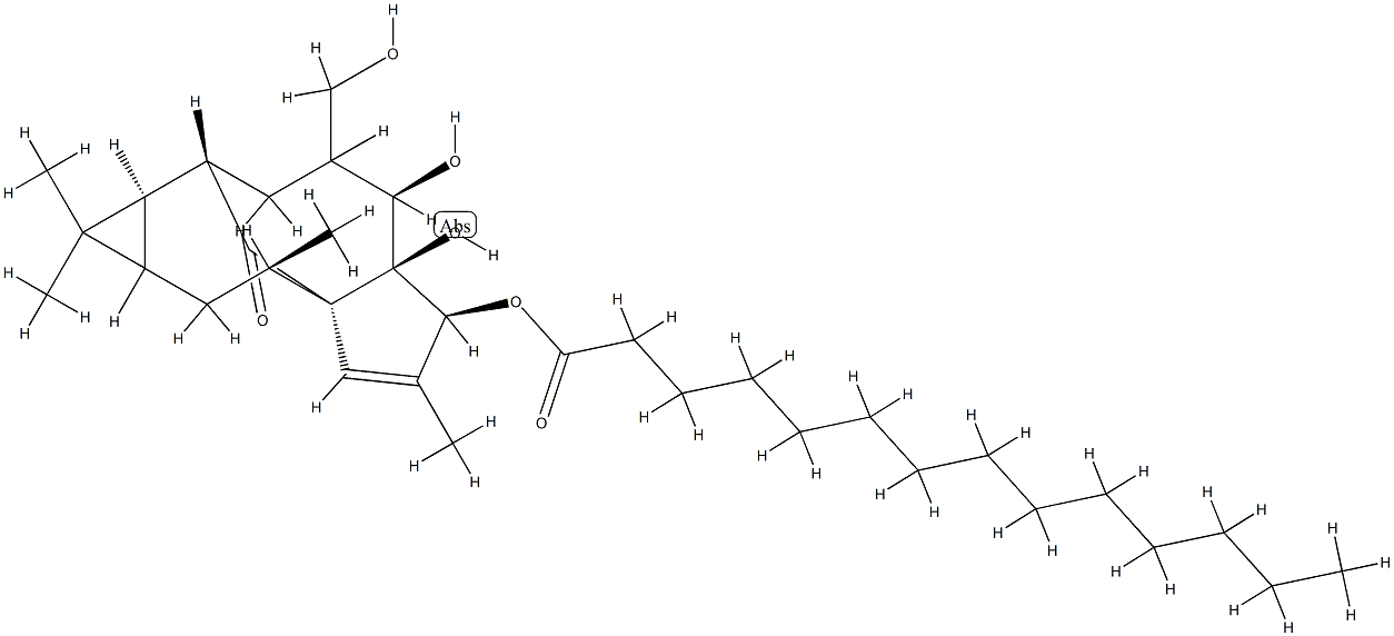 3-O-Tetradecanoylingenol Struktur