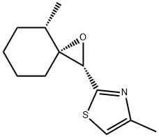4-Methyl-2-[(2S,3R,4S)-4-methyl-1-oxaspiro[2.5]oct-2-yl]thiazole,831225-17-3,结构式