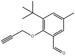 831239-77-1 3-(1,1-Dimethylethyl)-5-methyl-2-(2-propyn-1-yloxy)benzaldehyde