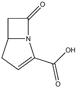 7-氧-1-氮杂双环[3.2.0]庚-2-烯-2-羧酸 结构式