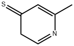 4(3H)-Pyridinethione,6-methyl-(9CI) 化学構造式