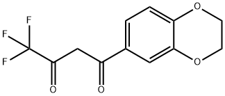 1-(2,3-dihydro-1,4-benzodioxin-6-yl)-4,4,4-trifluorobutane-1,3-dione|1-(2,3-二氢苯并[B][1,4]二噁英-6-基)-4,4,4-三氟丁烷-1,3-二酮