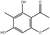 2,4－Dihydroxy－6－methoxy－3－methylacetophenone Structure