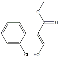 Benzeneacetic acid, 2-chloro-.alpha.-(hydroxyMethylene)-, Methyl|