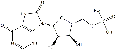 poly-8-oxyinosinic acid Struktur