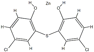 [[2,2'-thiobis[4-chlorophenolato]]-O,O',S]zinc,83846-51-9,结构式