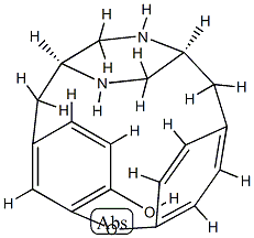 ピペラジノマイシン 化学構造式
