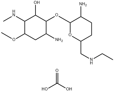 Istamycin C(sub 0) 化学構造式