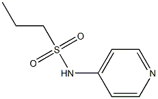 1-Propanesulfonamide,N-4-pyridinyl-(9CI) 结构式