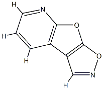 Isoxazolo[4,5:4,5]furo[2,3-b]pyridine (9CI) Struktur