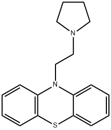 10-[2-(1-ピロリジニル)エチル]-10H-フェノチアジン 化学構造式