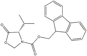 NALPHA-9-Fluorenylmethoxycarbonyl-L-pipecolinic acid 化学構造式