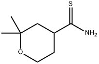 2H-Pyran-4-carbothioamide,tetrahydro-2,2-dimethyl-(9CI),84125-26-8,结构式
