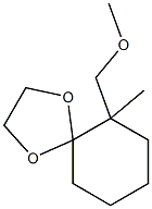 1,4-Dioxaspiro[4.5]decane,6-(methoxymethyl)-6-methyl-(9CI),841277-20-1,结构式