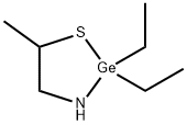 1-azanidylpropane-2-thiolate, diethylgermanium 化学構造式
