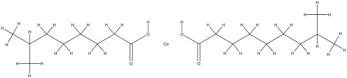 (isodecanoato-O)(isononanoato-O)cobalt 结构式