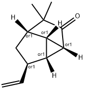 Cyclopropa[cd]pentalen-2(1H)-one, 3-ethenylhexahydro-1,1-dimethyl-, (2aR,2bR,3R,4aS,4bR)-rel- (9CI) Structure