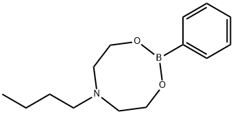 6-Butyl-2-phenyl-1,3,6,2-dioxazaborocane Structure