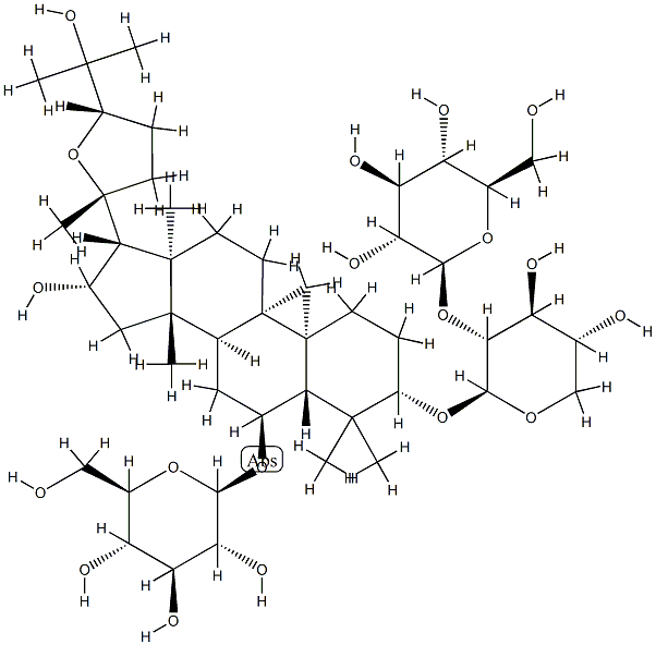 黄芪皂苷VI,84687-45-6,结构式