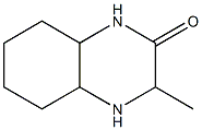 2(1H)-Quinoxalinone,octahydro-3-methyl-(9CI),84688-50-6,结构式