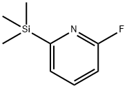 2-fluoro-6-(triMethylsilyl)pyridine Structure