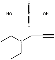 TC-DEP  50(N,N-Diethyl-2-propyneammonium  sulfate) Structure
