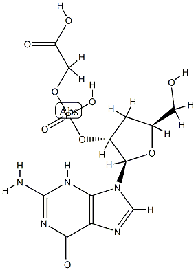 84881-71-0 2'-deoxyguanosine-3'-(phospho-2''-O-glycolic acid)