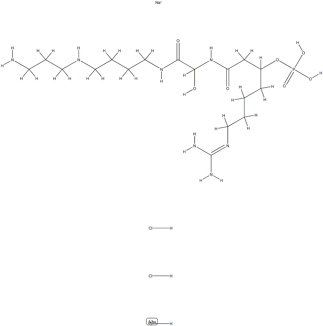 Spergualin-15-phosphate Structure