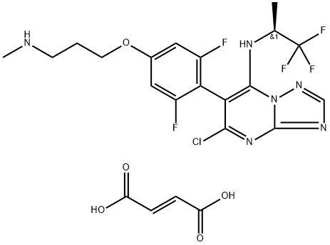 Cevipabulin FuMarate 结构式