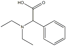 2-(diethylamino)-2-phenylacetic acid Structure