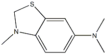 6-Benzothiazolamine,2,3-dihydro-N,N,3-trimethyl-(9CI),851292-77-8,结构式
