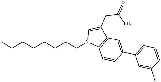 シスメチニル 化学構造式